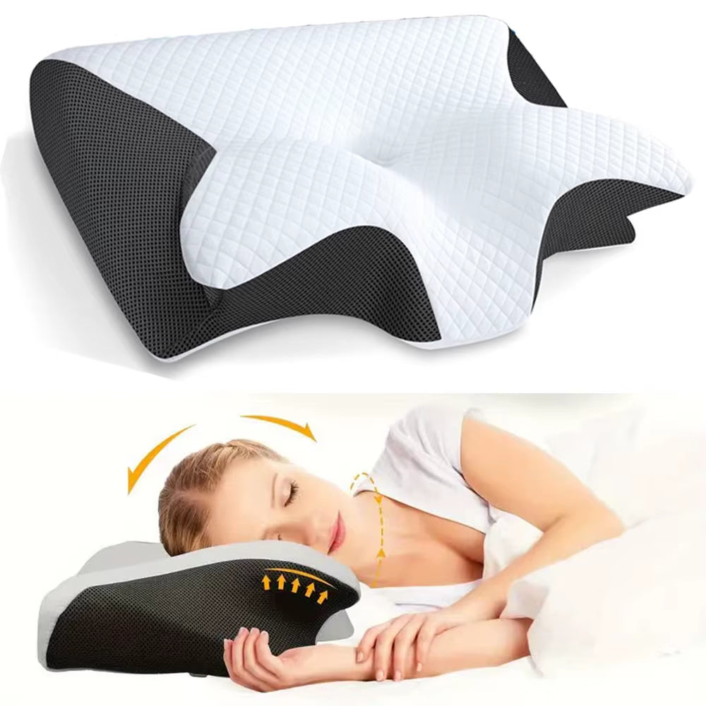 Snüz™ Orthopedic Memory Foam Pillow For better posture, deeper sleep, and pain-free mornings.