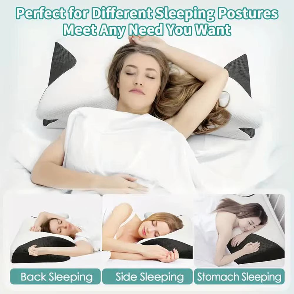 Snüz™ Orthopedic Memory Foam Pillow For better posture, deeper sleep, and pain-free mornings.